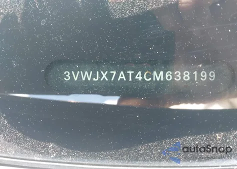 2012 Volkswagen Beetle 2.5L z USA, uszkodzony, nr VIN 3VWJX7AT4CM638199